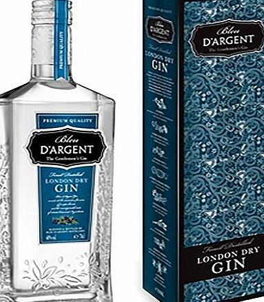 Bleu dArgent Gift Box Gin, 70 cl