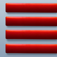 blinds-supermarket.com Scarlet Red (25mm)