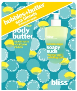 BUBBLES and BUTTER GIFT SET - LEMON and