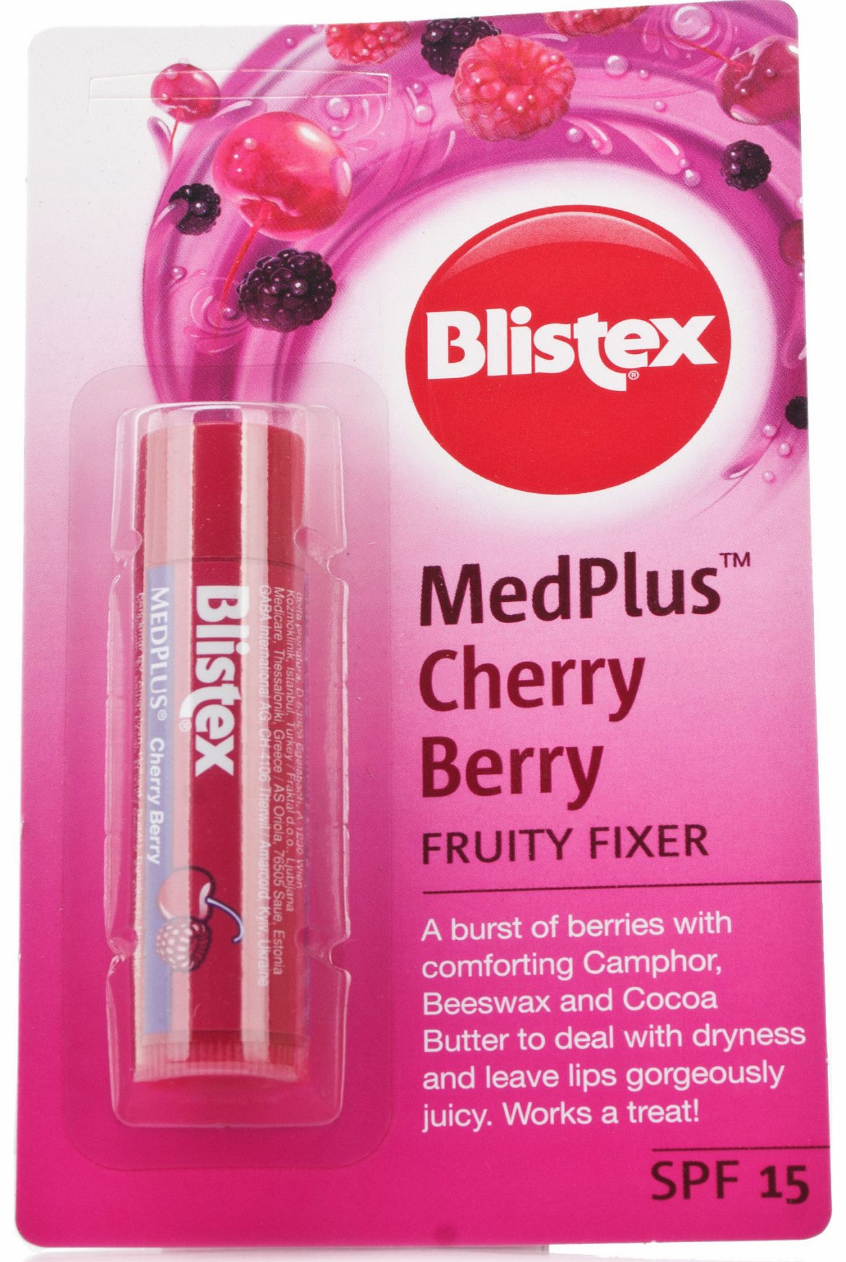 Blistex MedPlus Cherry Berry Lip Balm