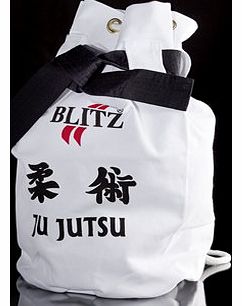 Blitz Sport Jujitsu White Duffle Bag