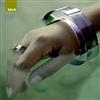 Block Ring: 25mm (d) x 6mm (h) (SIZE N) - Ocean