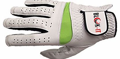 Blok-IT Golf Gloves - Cabretta Leather - By Blok-IT (Small, left)