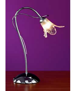 Blossom Chrome Table Lamp