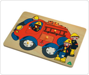 Blossom Farm Fire Engine Lift Out Puzzle