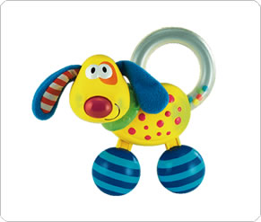 Light and Sound Dog Rattle