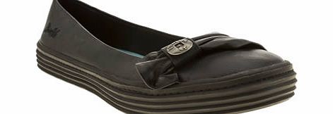 blowfish Black Open Flats