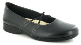 Blowfish Ever So Soft `Cross` Ladies Elasticated Ballerina Style Shoes - Black - 4 UK