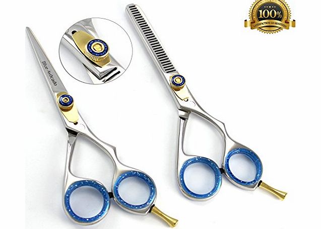 Blue Avocado LIMITED STOCK Super Saver Offer Professional Hair Cutting amp; Thinning Scissors Shears Hairdressing Set with FREE Gifts   FREE UK Shipping