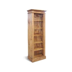 Blue Star - Vintage Pine Bookcase Tall & Narrow