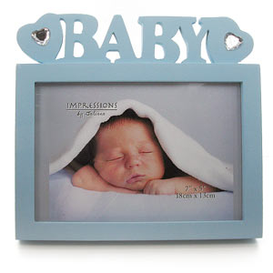 Cut Out Letters Baby 7 x 5 Photo Frame