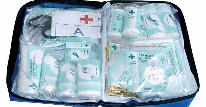 Blue Dot European Motoring First Aid Kit DIN Standard
