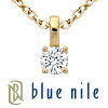 Blue Nile 18k Gold Four-Claw Diamond Pendant (1/4 ct. tw.)