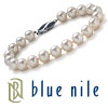 Blue Nile 18k White Gold Akoya Cultured Pearl Bracelet