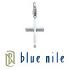 Blue Nile Cross Charm in Sterling Silver