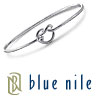 Blue Nile Love Knot Bangle Bracelet in Sterling Silver