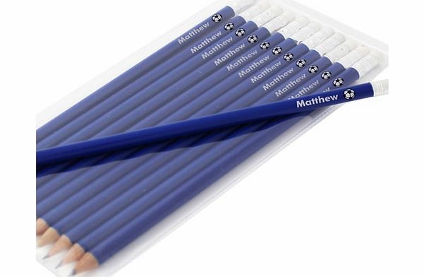 Personalised Pencils with Football Motif