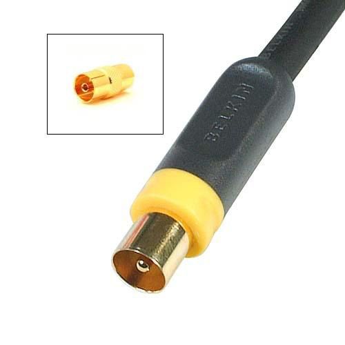 Series AV Aerial Cable with Adapter Male to