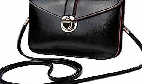Bluester Fashion Zero Purse Bag Leather Handbag Single Shoulder Messenger Phone Bag (Dark Blue)