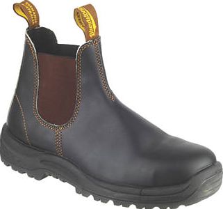 Blundstone, 1228[^]7928G 192 Dealer Safety Boots Brown Size 8
