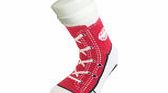 Bluw Silly Socks Sneaker - Red - Kids Size 1-4