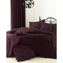 Aubergine Quilt Cover Set King Size
