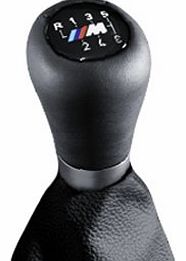 BMW Genuine M Leather Gear Stick/Shift Knob Black (25 11 7 896 886)