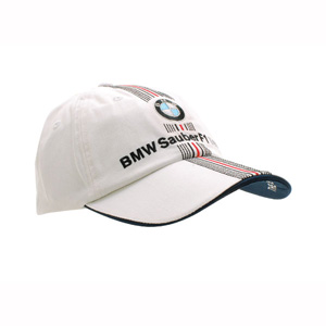 bmw Sauber 08 team cap - White
