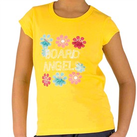 Girls Fiesta T-Shirt Yellow
