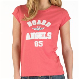 Womens Coco Loco College T-Shirt Pink