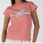 Womens Turtle T-Shirt Light Pink