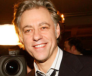 Bob Geldof and Band