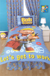 bob the builder and#39;Rulersand39; 66 inch x 72 inch Curtains