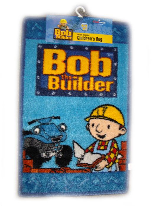 Bob the Builder Large Rug Bob and Scrambler Design