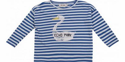 Striped Echo Park T-shirt Blue `8 years,10 years