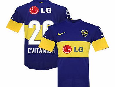 Nike 2011-12 Boca Juniors Nike Home Shirt (Cvitanich