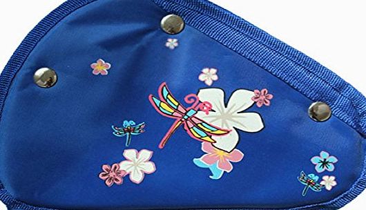 Bocideal Bessky Hot Sale Children Baby Kids Adjuster Pad Harness Car Safety Cover Strap Seat Belt Clip (Blue)