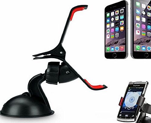 Bocideal Fashion Car Windshield Mount Stand Universal Holder for iPhone 6/6 Plus Samsung GPS