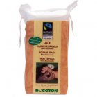 Bocoton Fairtrade Cotton Wool Pads 40 squares