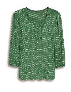 Boden 3/4 Sleeve Viscose Top