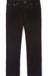 Boden 5 Pocket Cord Jeans, Chocolate Needlecord,Navy