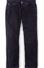 Boden 5 Pocket Cord Jeans, Navy Needlecord,Gold