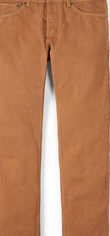 Boden 5 Pocket Slim Fit Jeans, Tan Twill 34555912