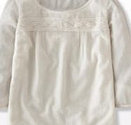 Boden Aimee Top, White 33723487
