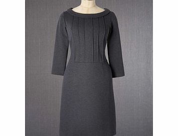 Boden Alexa Dress, Charcoal Marl,Black,Lapis,Beige