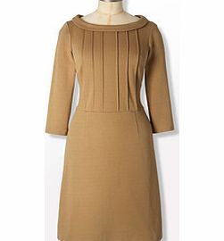 Boden Alexa Dress, Lapis,Charcoal Marl,Black,Beige