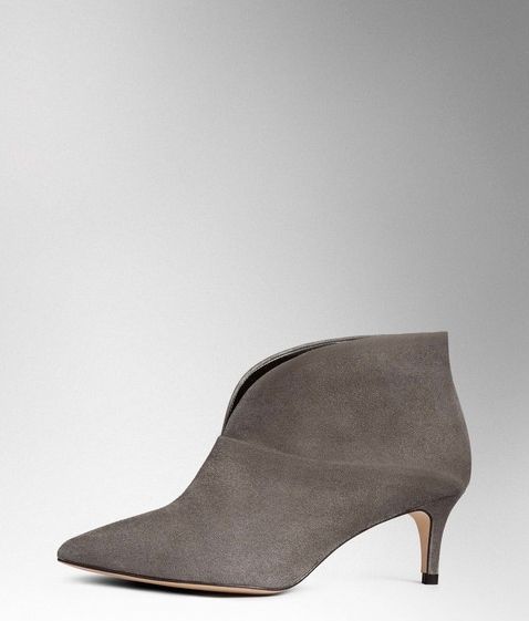 Boden, 1669[^]35255504 Alexis Mid Heel Boots Grey Suede Boden, Grey