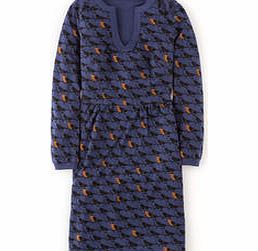 Boden Alicia Dress, Night Blue Painted Bird 34400309