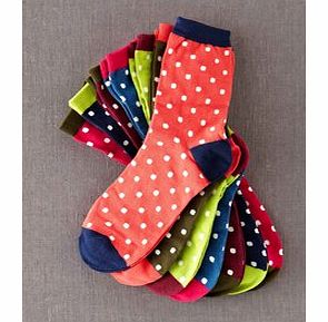 Boden Ankle Socks, Multi Spot,Multi Stripe 33410622