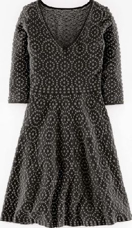 Boden, 1669[^]35259878 Annabel Party Dress Black/Charcoal Melange
